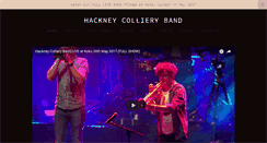 Desktop Screenshot of hackneycollieryband.co.uk